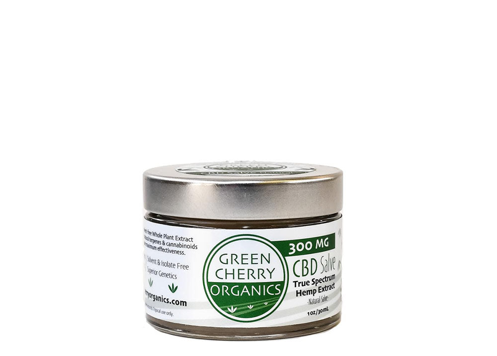 GCO 300mg CBD Natural Salve – Green Cherry Organics